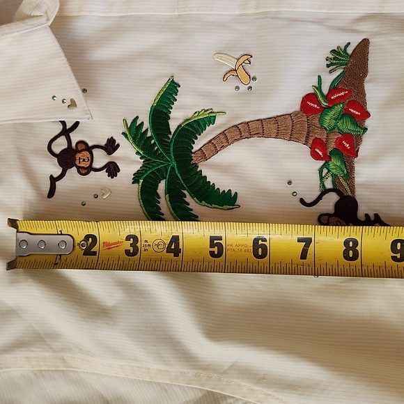 ShipShe Embroidered Blouse Size Large - Picture 13 of 13